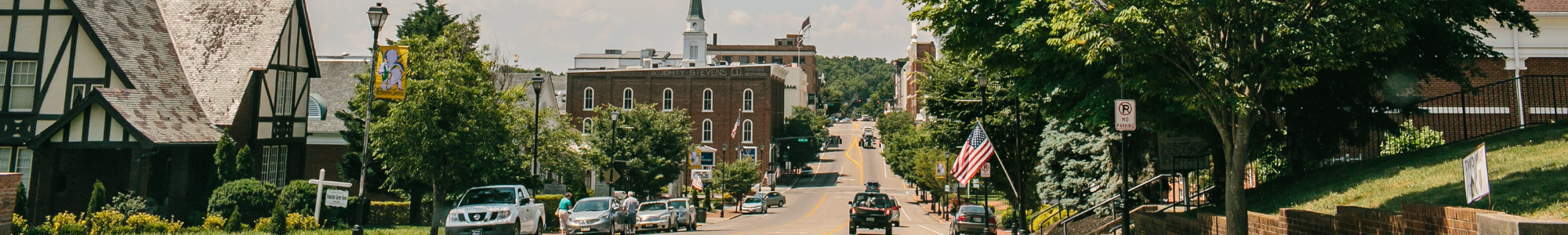 A picture of downtown Greeneville